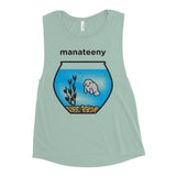 Manateeny Women's Muscle Tank