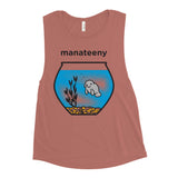 Manateeny Women's Muscle Tank