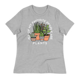 All Of My Favorite People Are Plants Women's Signature Tee
