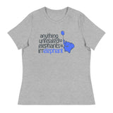 Anything Unrelated Elephants Women's Signature Tee