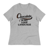 Chocolate Is My Love Language Women's Signature Tee