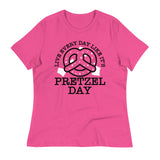 Live Every Day Like It's Pretzel Day Women's Signature Tee