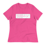 Synonym Definition Women's Signature Tee