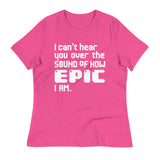 I Can't Hear You Women's Signature Tee