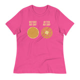 Before Ab Day After Ab Day Women's Signature Tee