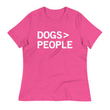 Dogs>People Women's Signature Tee