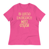 In Queso Emergency: Melt Cheese Women's Signature Tee
