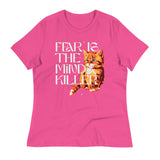 Fear Is The Mind Killer Cat Women's Signature Tee