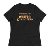 Writtin Directino Women's Signature Tee
