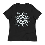 Cat Snowflake Women's Signature Tee