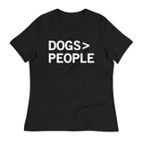 Dogs>People Women's Signature Tee