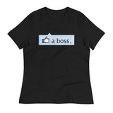 Like A Boss Thumbs Up Women's Signature Tee