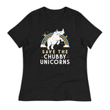 Save The Chubby Unicorns Women's Signature Tee