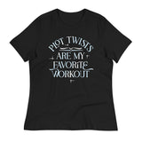 Plot Twists Are My Favorite Workout Women's Signature Tee