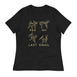 Per My Last Email Women's Signature Tee