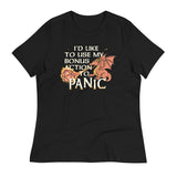 I'd Like To Use My Bonus Action To Panic Women's Signature Tee