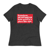 Somehow, Heartbreak Feels Good Women's Signature Tee