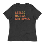 Leeloo Dallas Multipass Women's Signature Tee