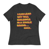 Tall Buildings In A Single Bound Women's Signature Tee