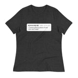 Synonym Definition Women's Signature Tee