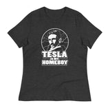 Tesla Is My Homeboy Women's Signature Tee