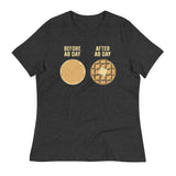 Before Ab Day After Ab Day Women's Signature Tee