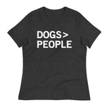 Dogs>People Women's Signature Tee