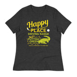Happy Place Driving Range Women's Signature Tee
