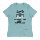Silently Correcting Your Grammar Women's Signature Tee