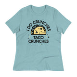 I Do Crunches Taco Crunches Women's Signature Tee