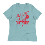 Just A Bit Outside Women's Signature Tee