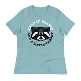 Keep It Classy And A Little Trashy Women's Signature Tee