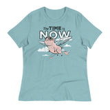 The Time Is Now Women's Signature Tee