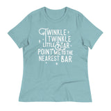 Point Me To The Nearest Bar Women's Signature Tee