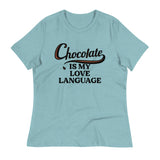 Chocolate Is My Love Language Women's Signature Tee