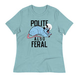 Polite Also Feral Women's Signature Tee