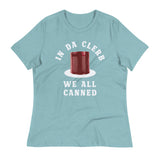 In Da Clerb We All Canned Women's Signature Tee
