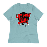 Live Fast Die Red Women's Signature Tee