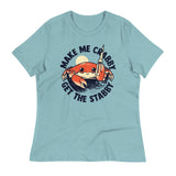 Make Me Crabby Get The Stabby Women's Signature Tee