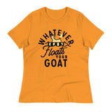 Whatever Floats Your Goat Women's Signature Tee