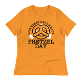 Live Every Day Like It's Pretzel Day Women's Signature Tee
