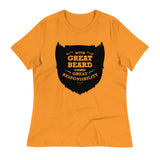 With Great Beard Comes Great Responsibility Women's Signature Tee