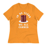In Da Clerb We All Canned Women's Signature Tee