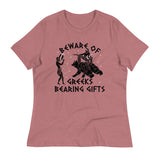 Beware Of Greeks Bearing Gifts Women's Signature Tee