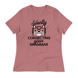 Silently Correcting Your Grammar Women's Signature Tee