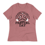 Live Every Day Like It's Pretzel Day Women's Signature Tee