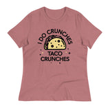 I Do Crunches Taco Crunches Women's Signature Tee