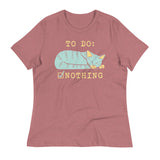 To Do: Nothing Women's Signature Tee