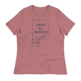 Cancel All Mondays Bunny Women's Signature Tee