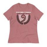 Oxford Comma Appreciation Society Women's Signature Tee